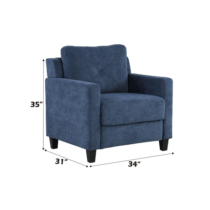 Chair - Navy by Unique Piece Furniture
