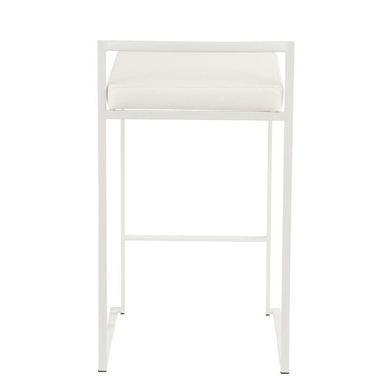 Fuji - Simple Elegance, Contemporary Stackable Counter Stool by HouseOfZazla