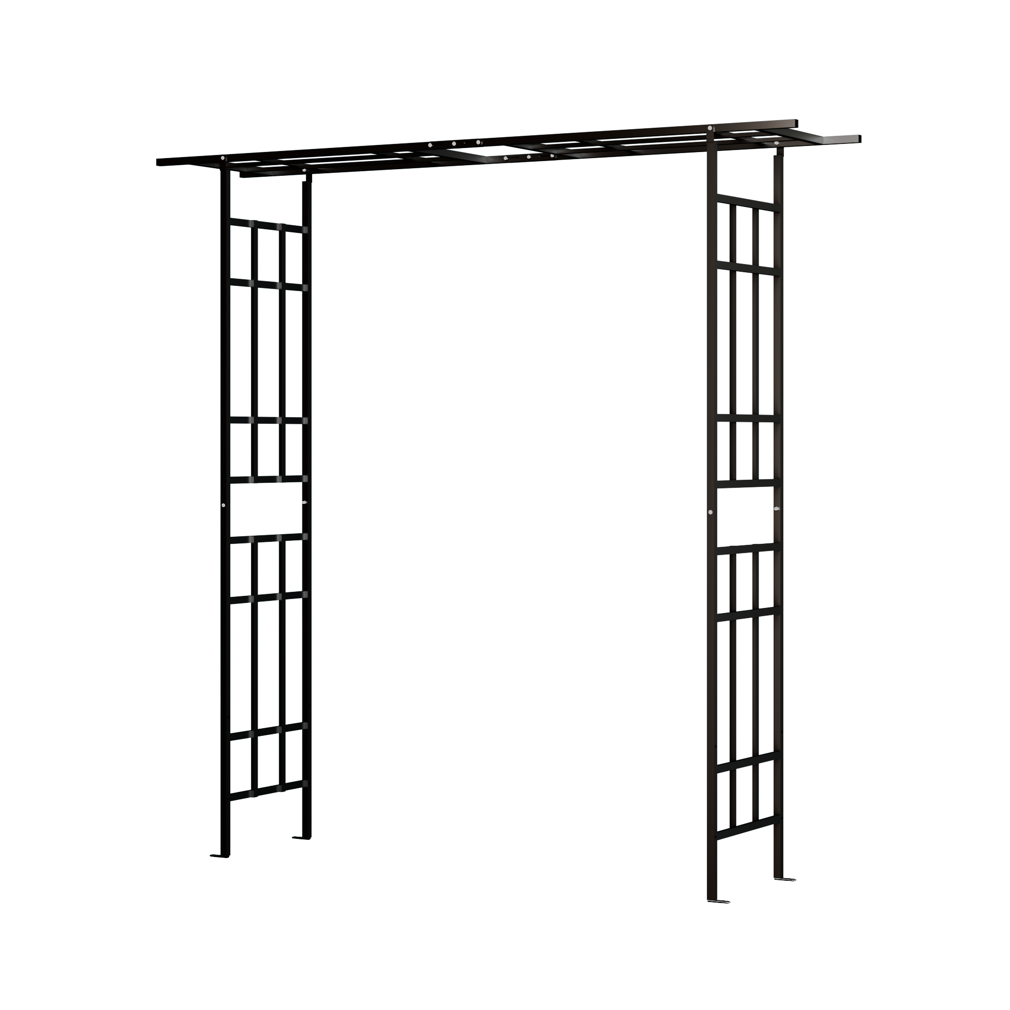 Metal Garden Arch with Adjustable Width by HouseOfZazla