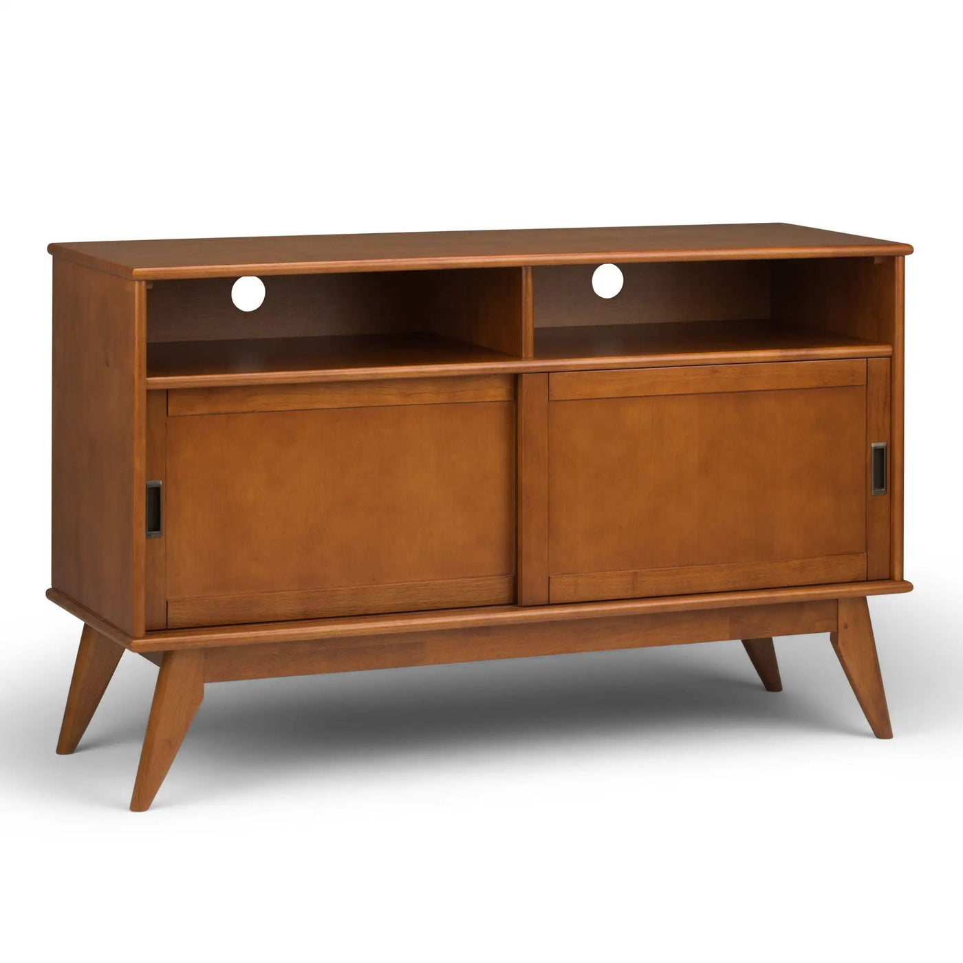 Draper - Handcrafted Mid Century Low TV Media Stand by HouseOfZazla