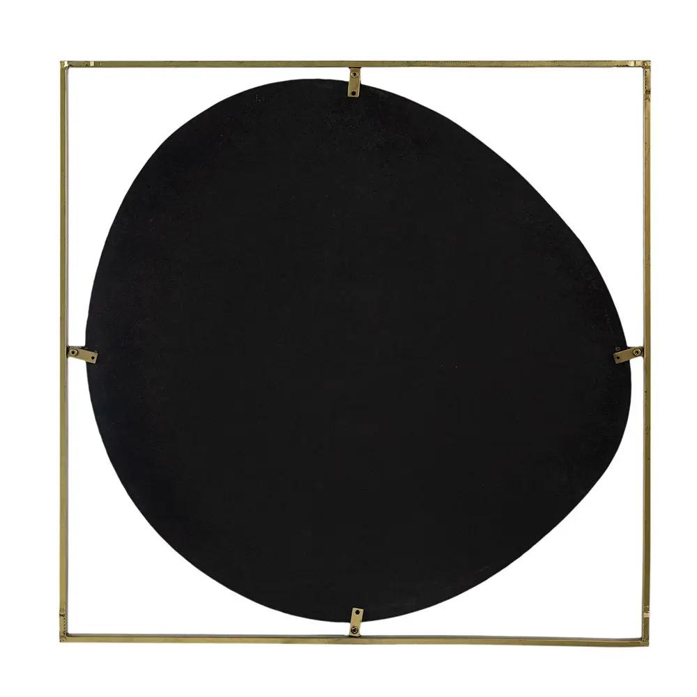 Poppy Mirror With Metal Frame Contemporary Design For Bathroom, Entryway Wall Decor by HouseOfZazla