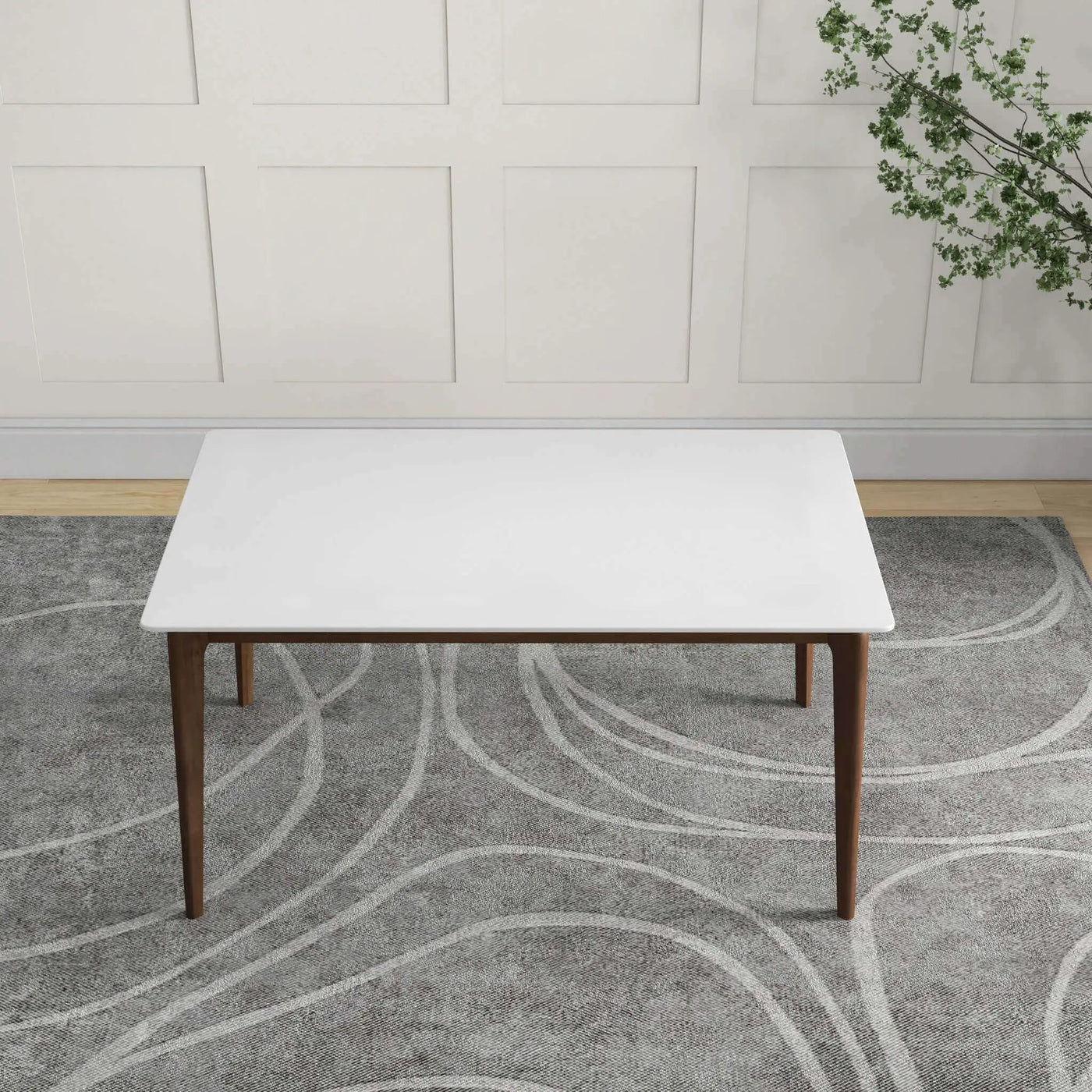 Levi - Modern Style Rectangular Dining Kitchen Table by HouseOfZazla