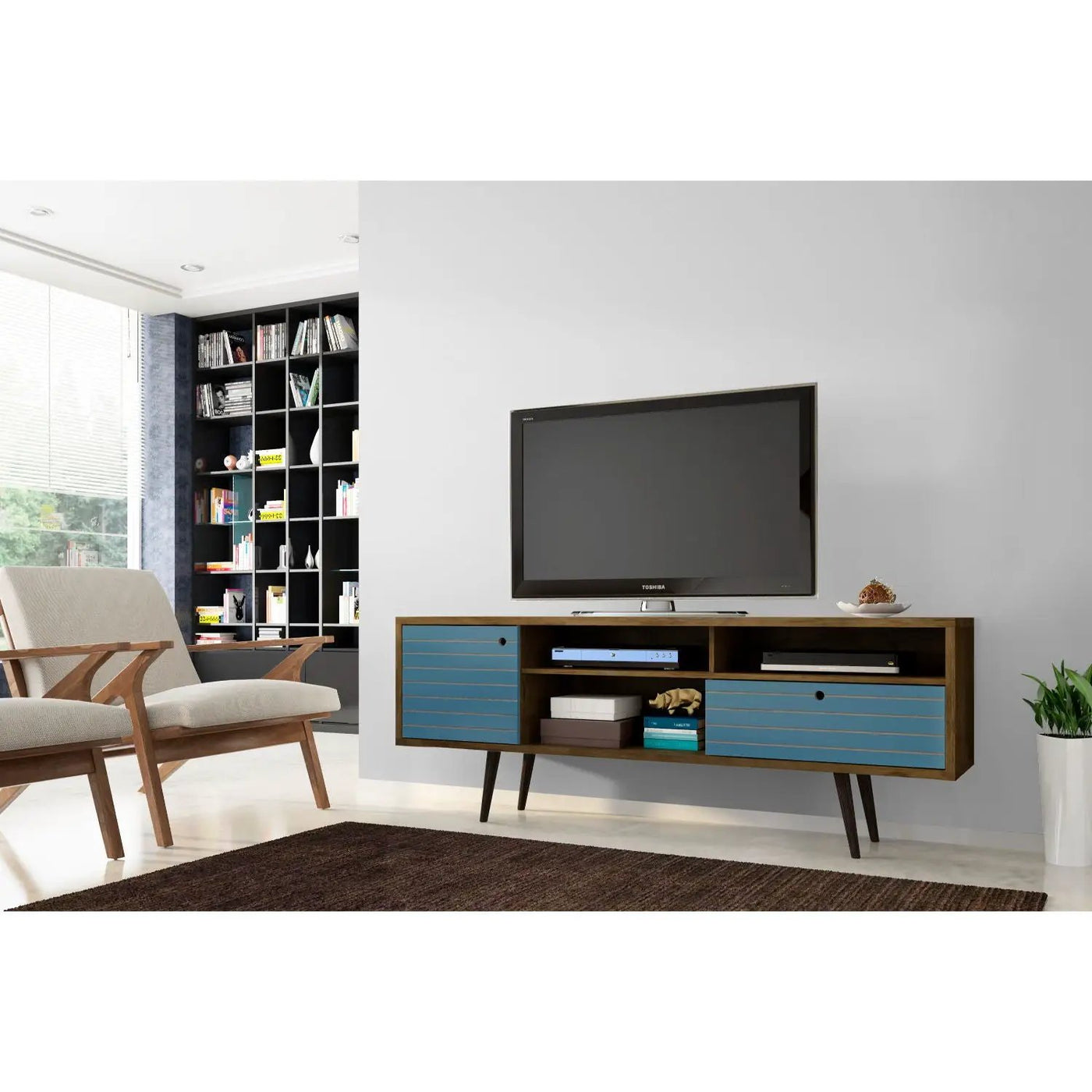 Liberty - TV Stand With Wire Management by HouseOfZazla