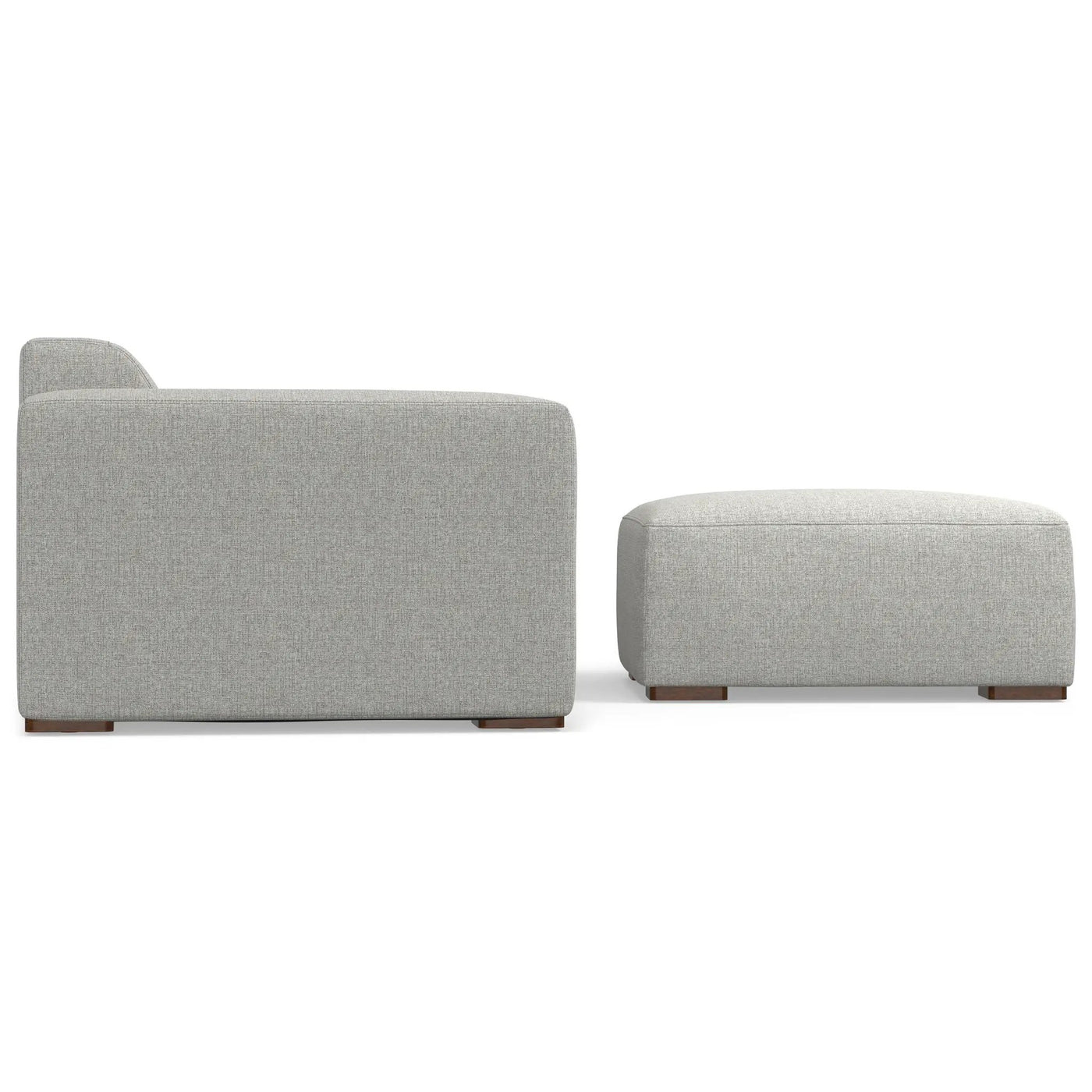 Rex - Handcrafted Sectional Sofa And Ottoman by HouseOfZazla