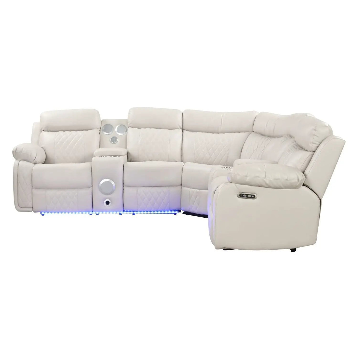 Lacrosse - Power Reclining Sectional Sofa by HouseOfZazla
