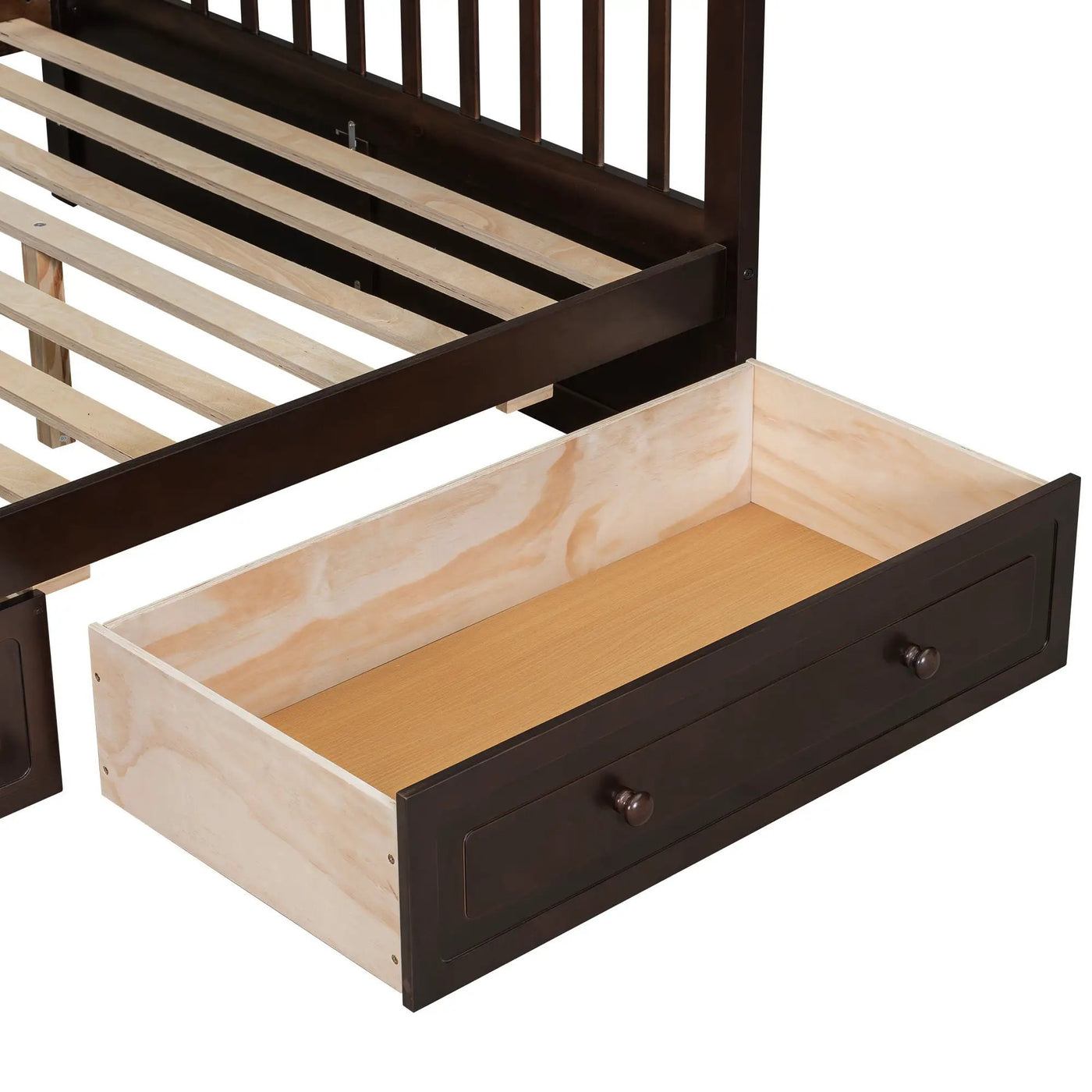 Bunk Bed With Drawers, Convertible Storage Bed by HouseOfZazla