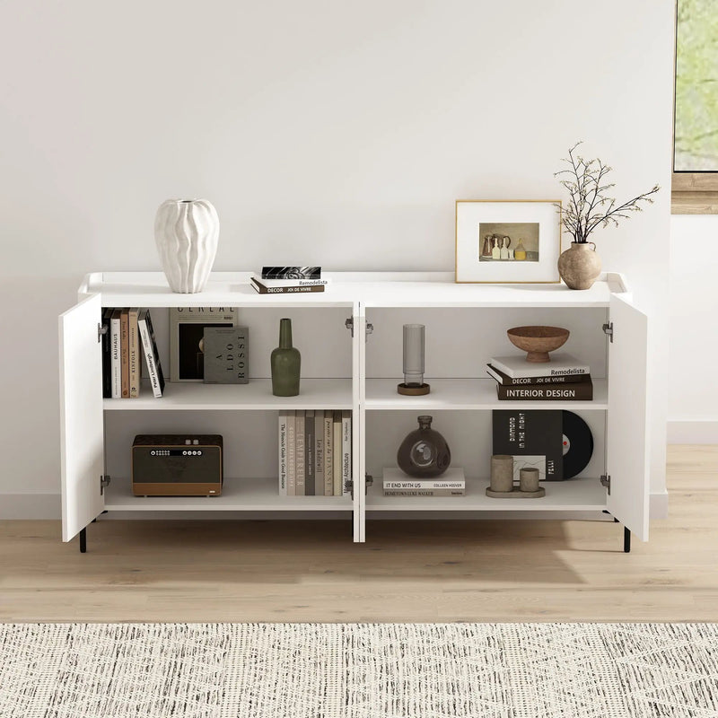 Abbey - Sideboard With Adjustable Shelves by HouseOfZazla