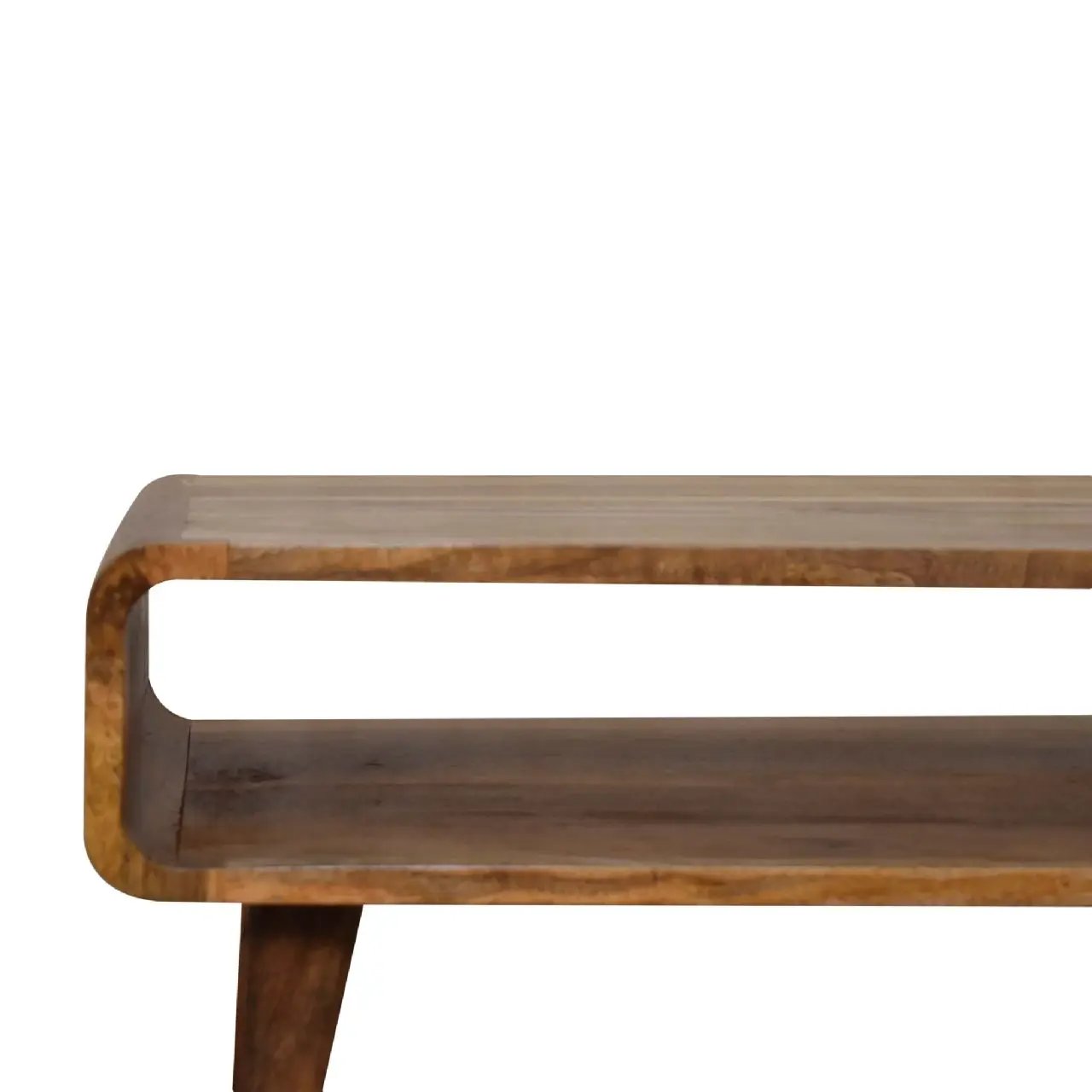 Solid Wood Open Media Unit by HouseOfZazla