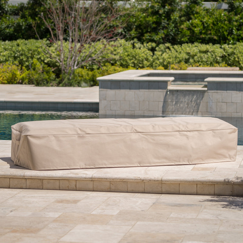 Shield Chaise Lounge Cushion Cover by HouseOfZazla