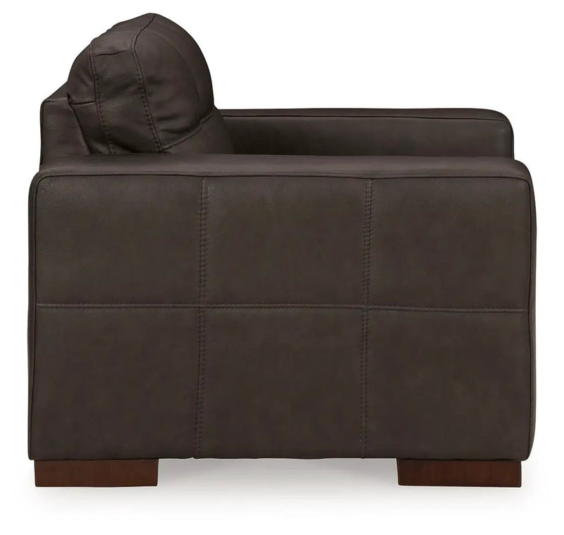 Luigi - Chair And A Half - Thunder by Unique Piece Furniture