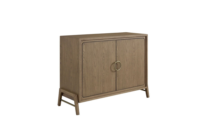 Light Brown 2 Door Server with Ample Storage - Modern Buffet, photo 2 of 6