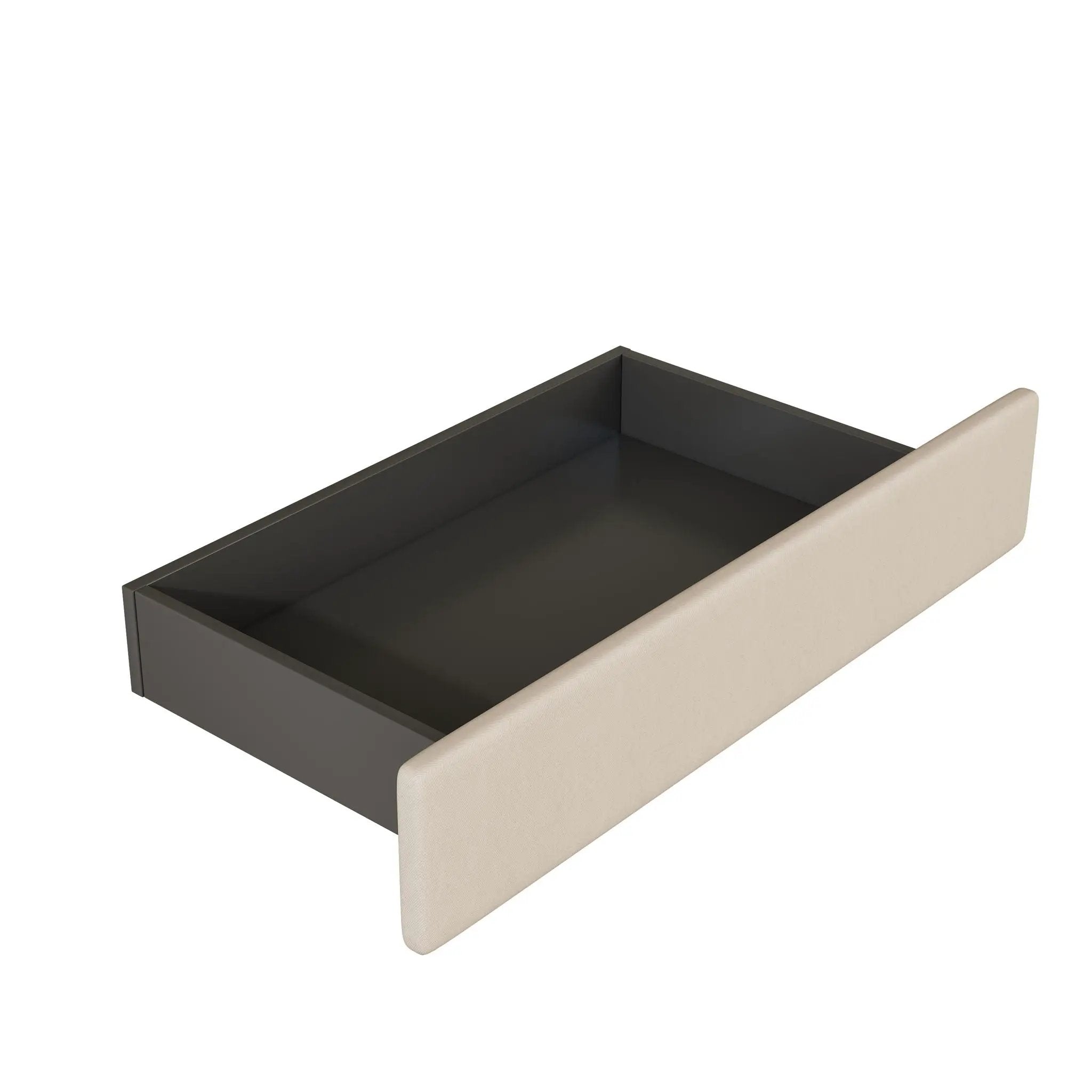 Upholstered Platform Bed With 2 Drawers And 2 Sets Of USB Ports On Each Side, Fabric by HouseOfZazla