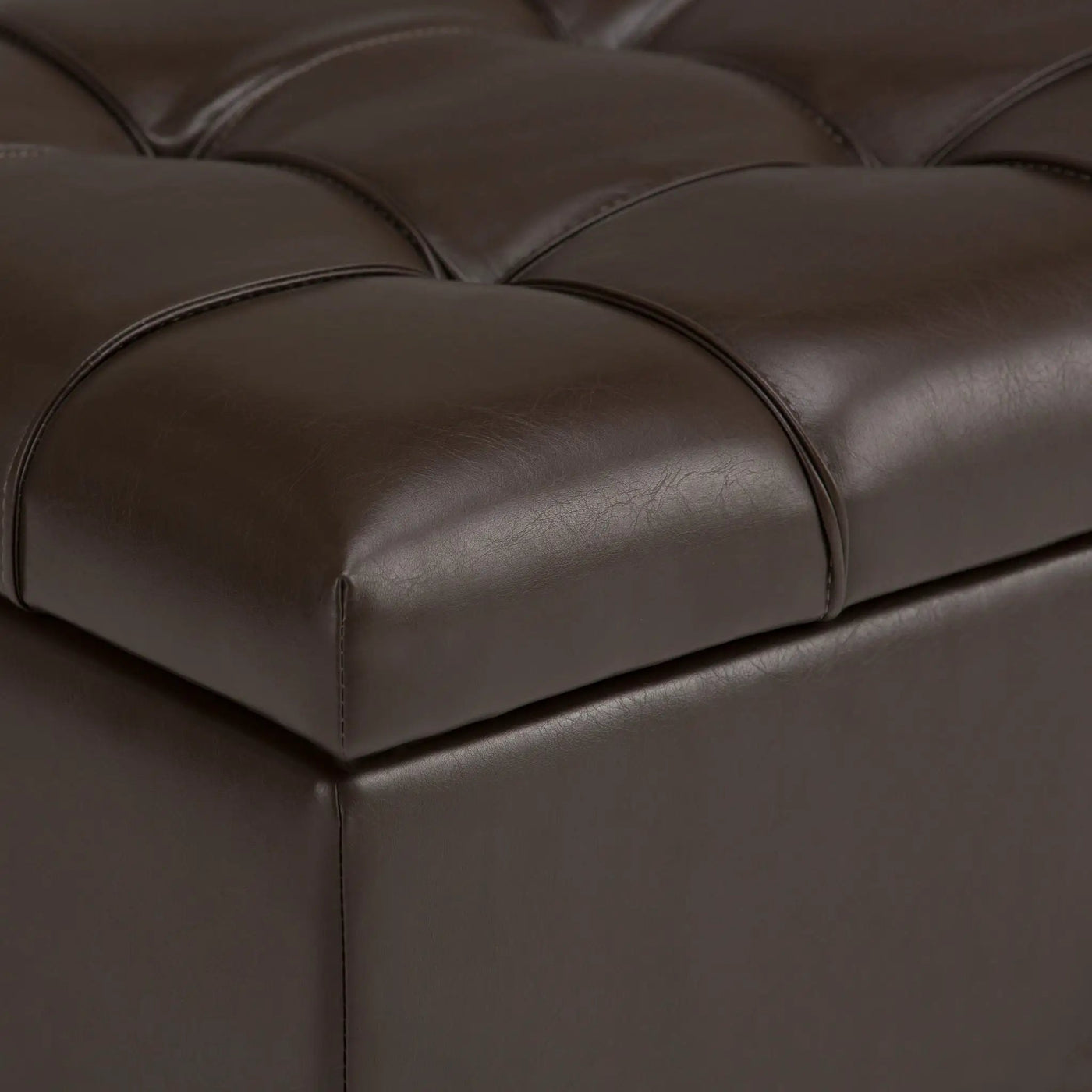 Sienna - Transitional Storage Ottoman Bench by HouseOfZazla
