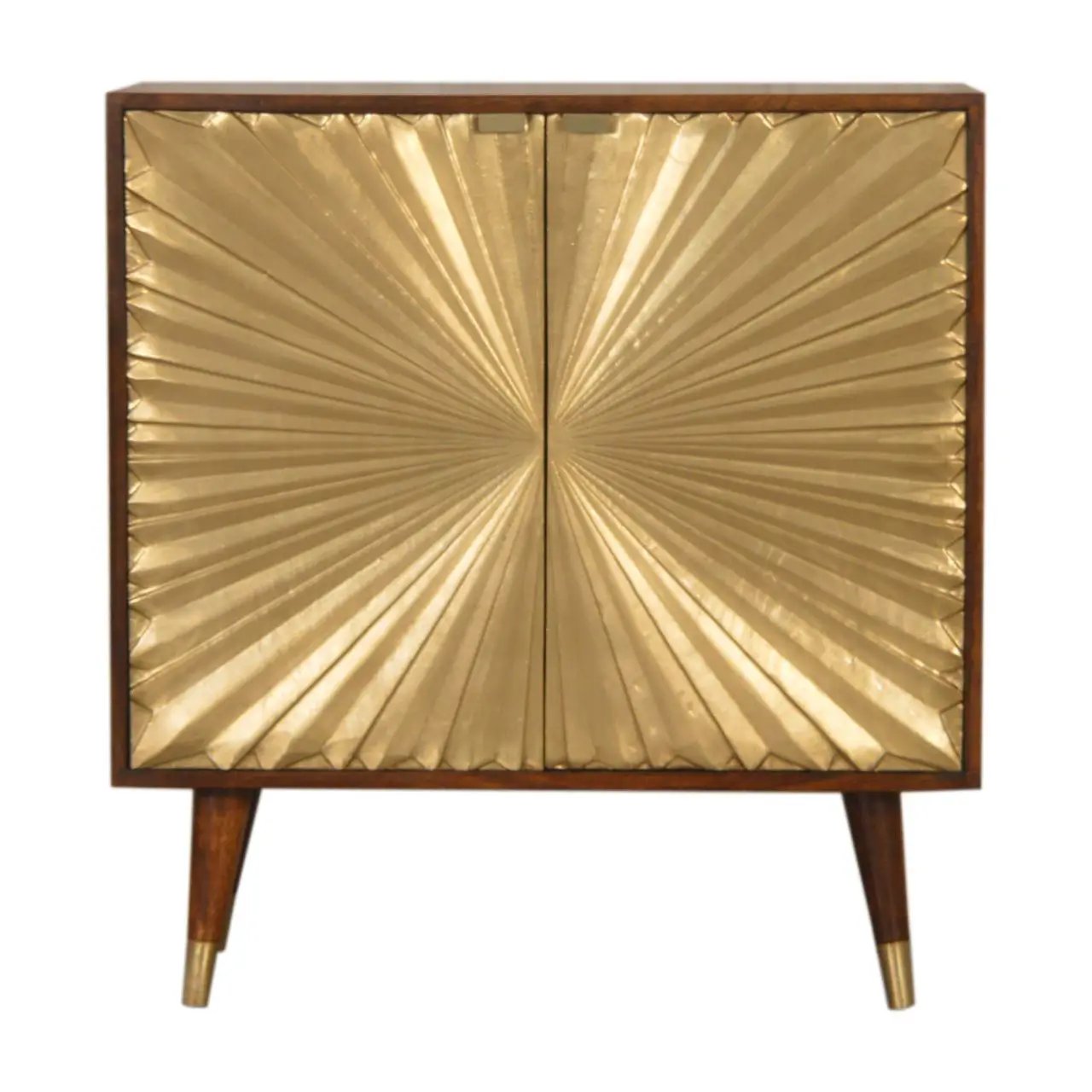 Manila - Cabinet - Gold / Brown by HouseOfZazla