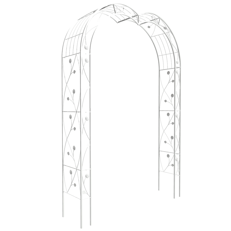 Metal Garden Arch by HouseOfZazla
