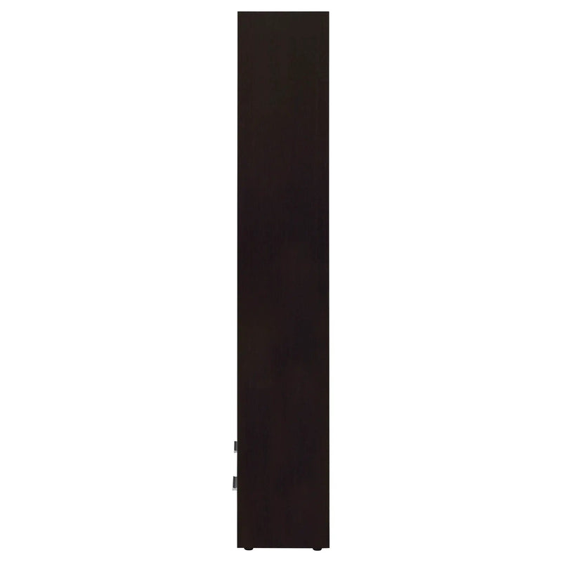 Skylar 71-inch 5-shelf Bookcase with Drawer Cappuccino by Unique Piece Furniture