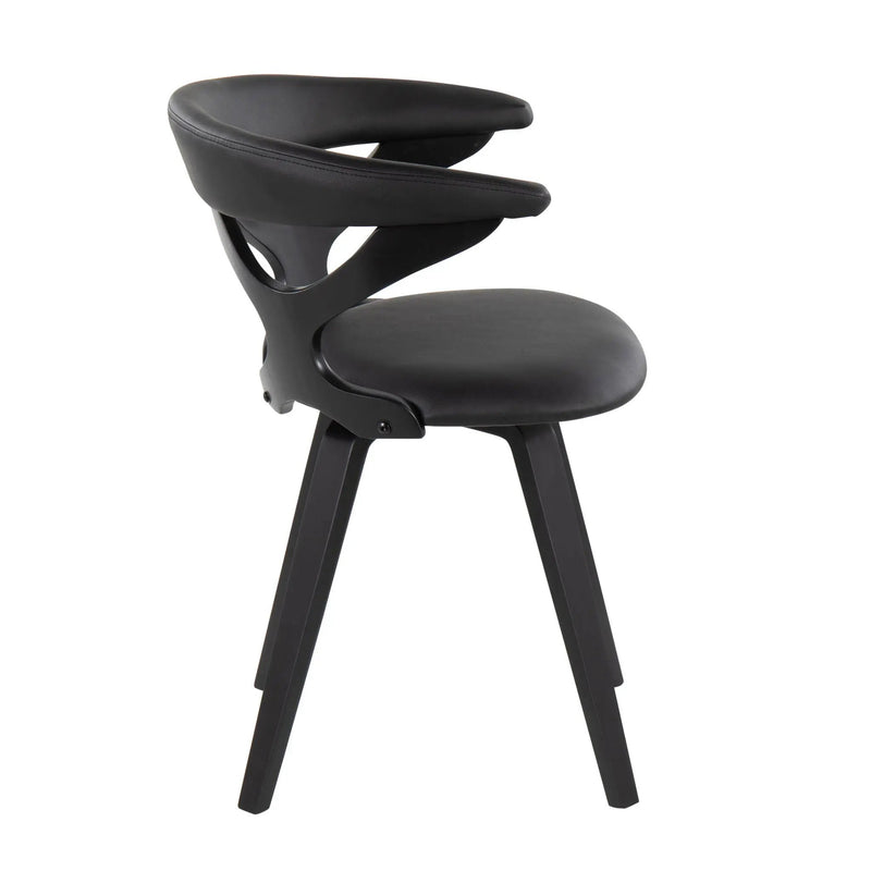 Gardenia - Mid-Century Modern Dining Chair With Swivel by Unique Piece Furniture