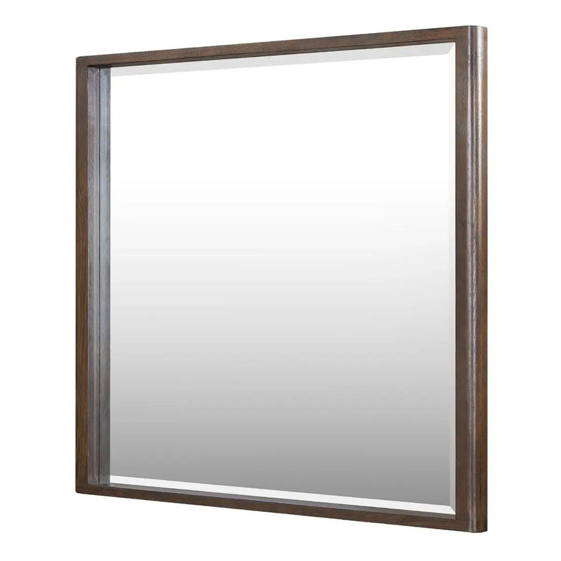 Zoey - Mirror - Brown Oak by Unique Piece Furniture
