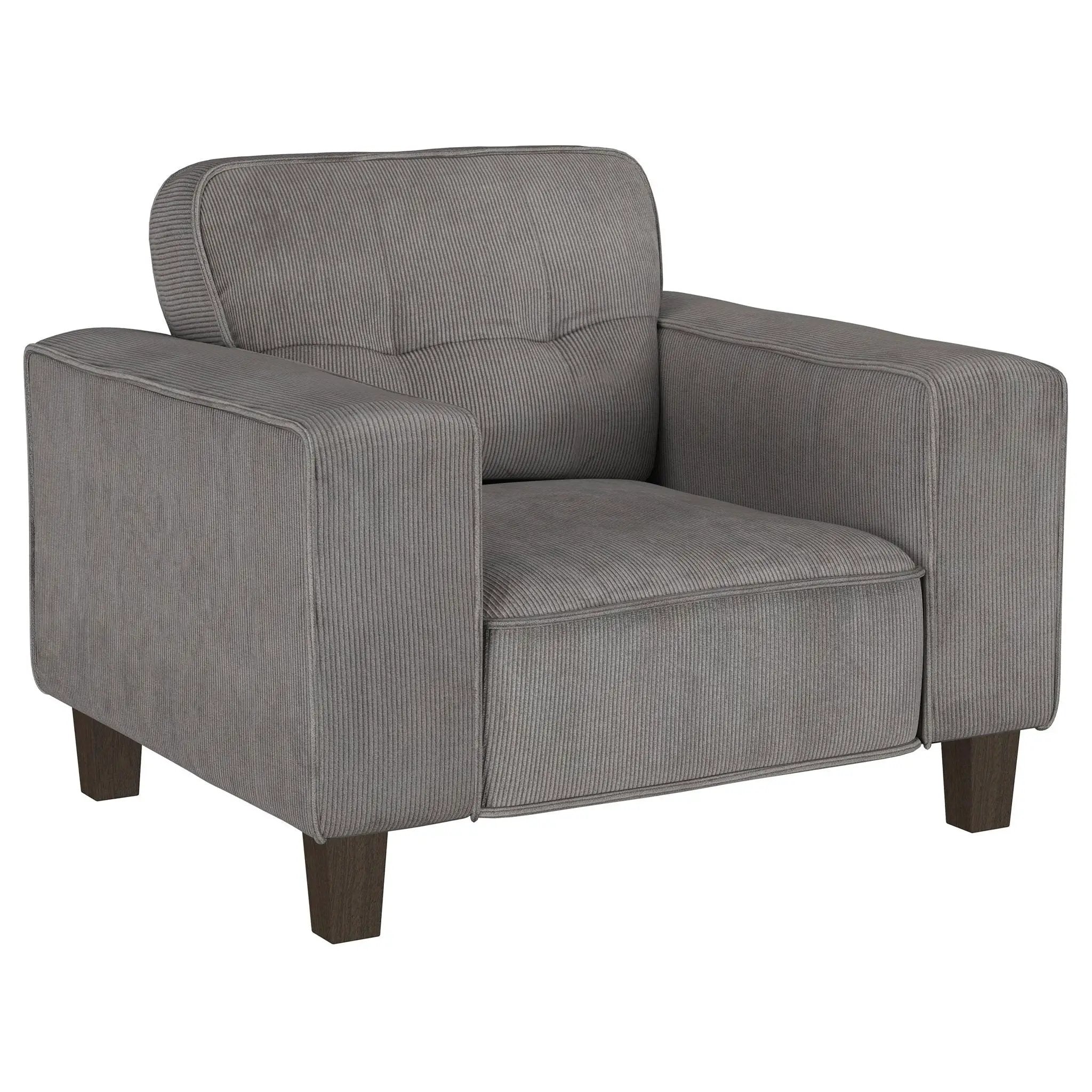 Dana - Track Arm Tufted Accent Chair by HouseOfZazla
