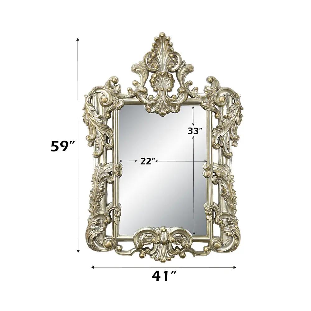 Sorina - 59" Mirror - Antique Gold by Unique Piece Furniture