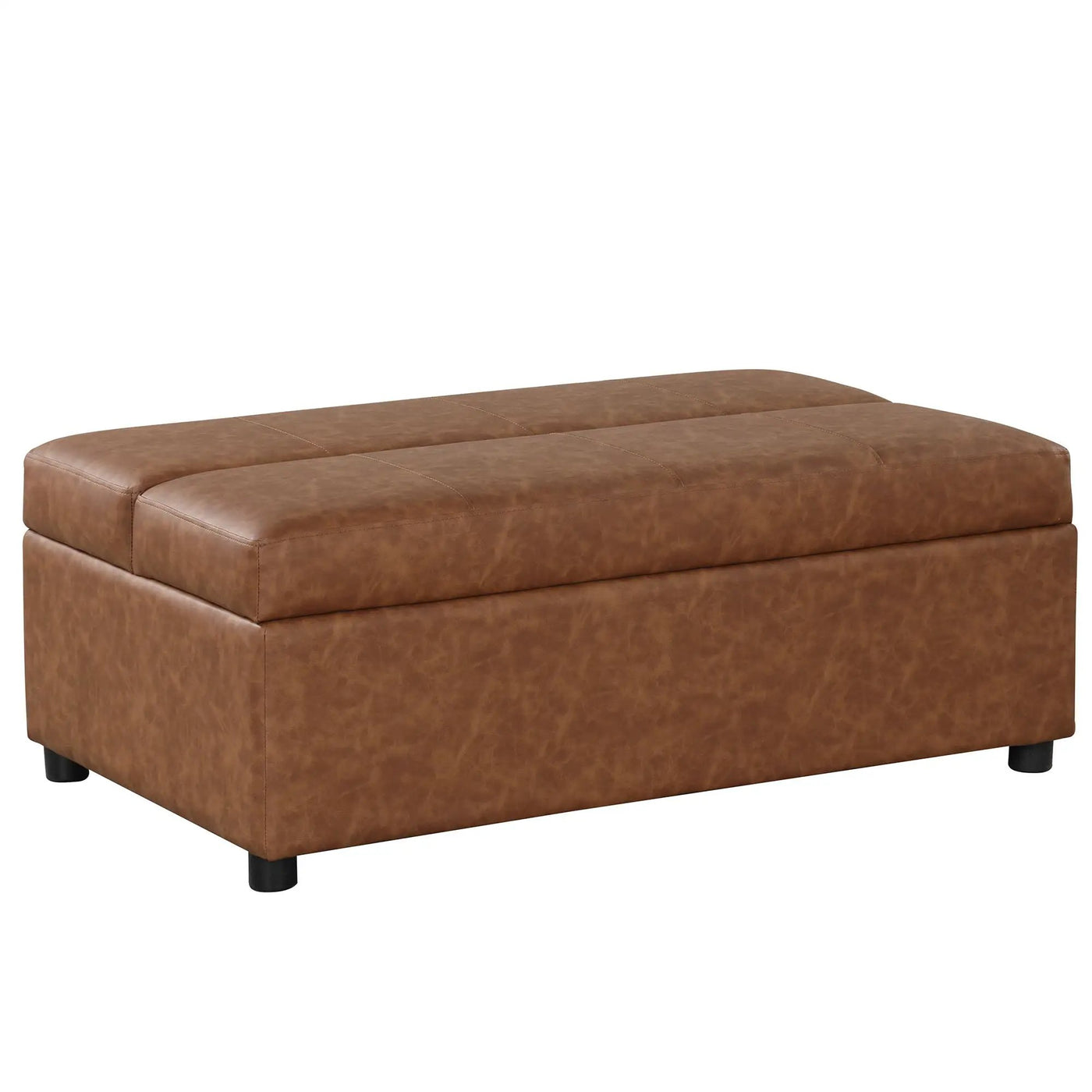 Twin Size Folding Ottoman Sleeper Bed With Mattress Convertible Guest Bed by HouseOfZazla