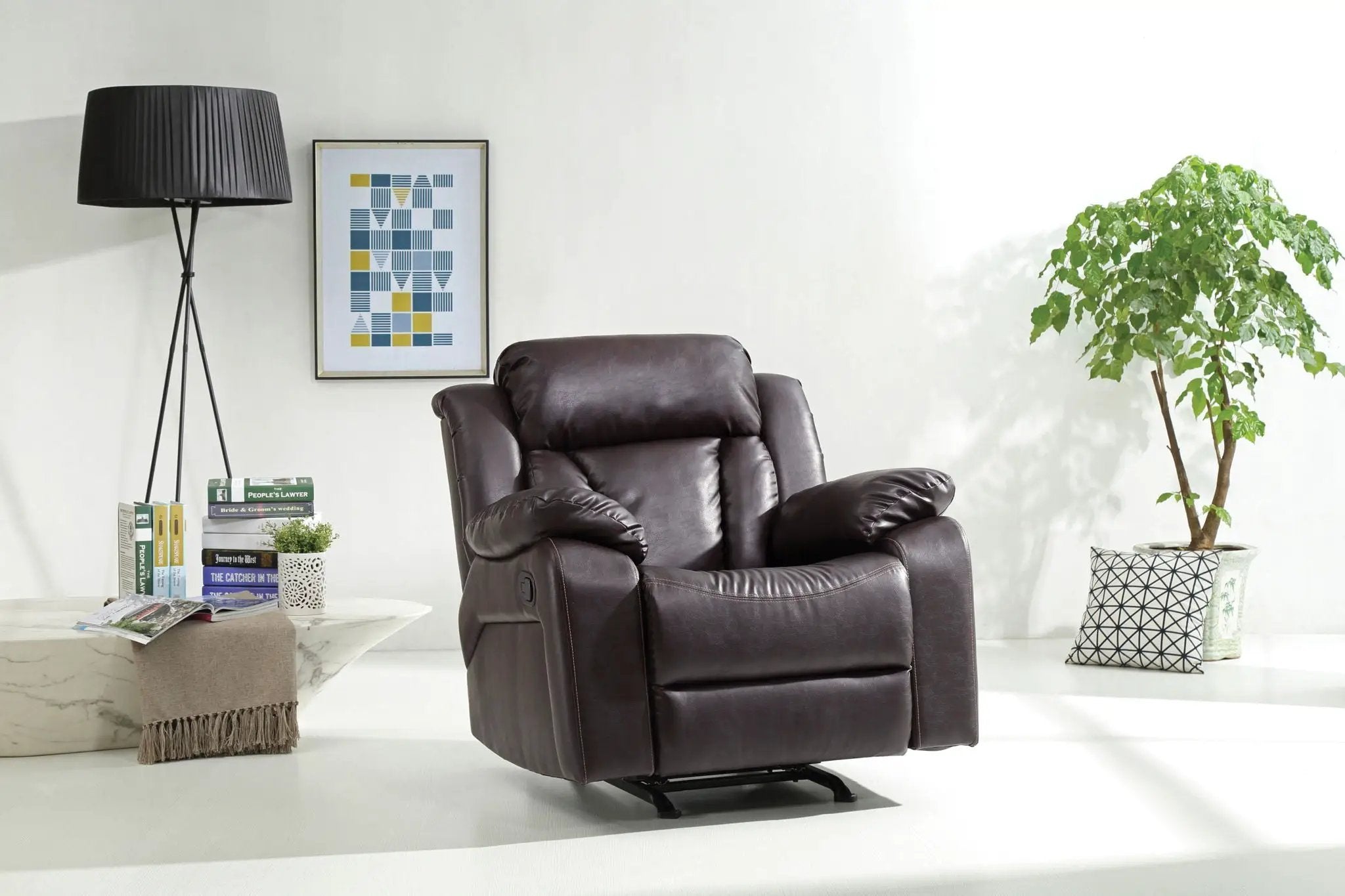Comfortable Rocking Motion Recliner by Unique Piece Furniture