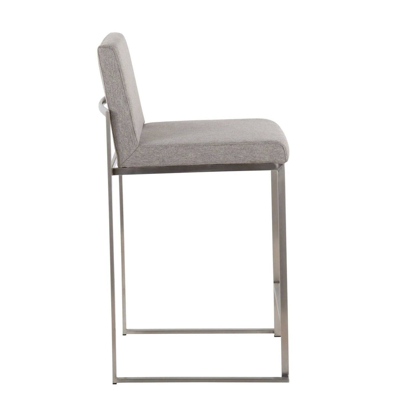 Fuji - Contemporary High Back Counter Stool, Functional Design by HouseOfZazla
