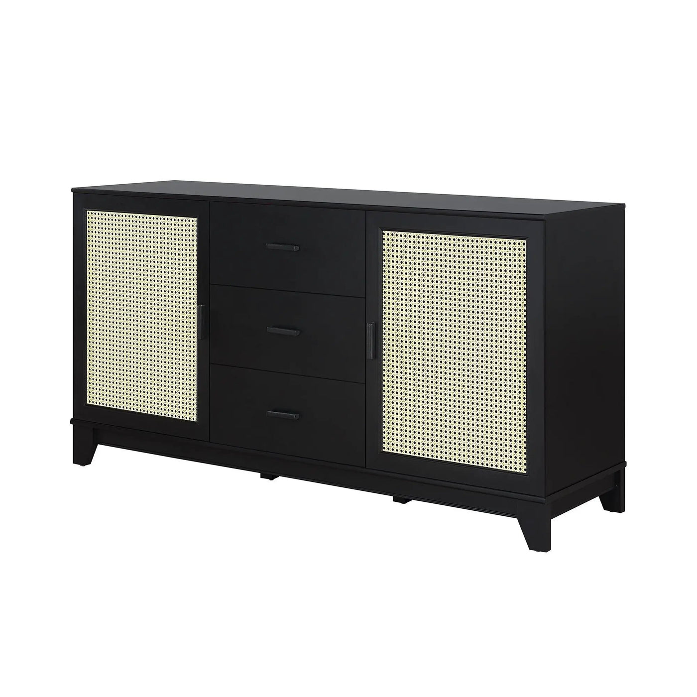 Sheridan - Modern Cane Design Sideboard by HouseOfZazla