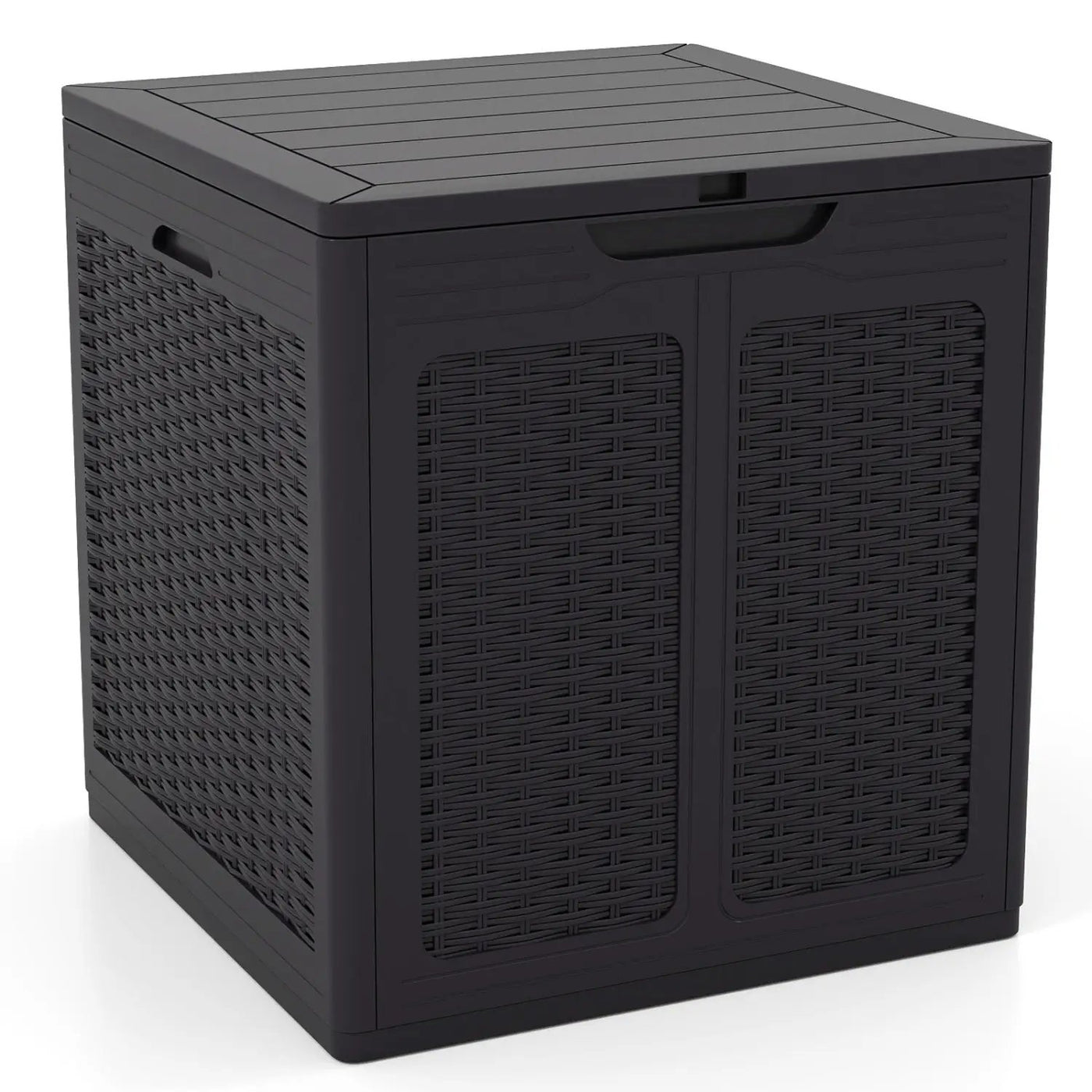 39 Gallon Deck Box with Lockable Lid - Weatherproof Storage by DirectDeals
