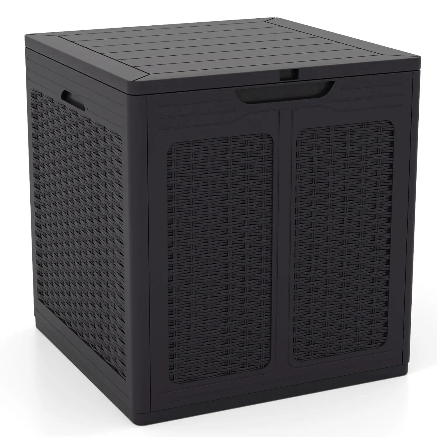 39 Gallon Deck Box with Lockable Lid - Weatherproof Storage by DirectDeals