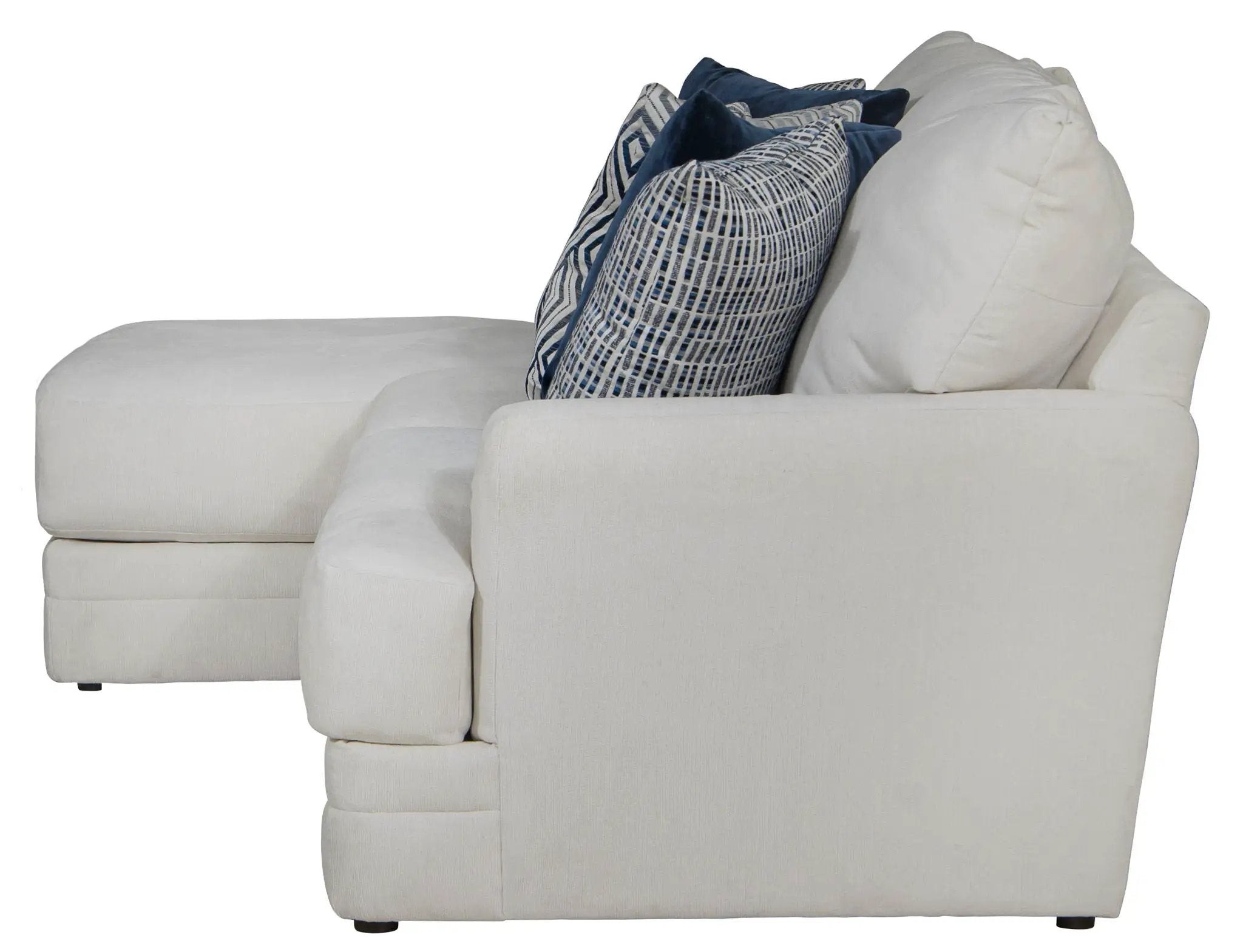 Polaris - Sectional With Comfort Coil Seating And Accent Pillows Included by Unique Piece Furniture