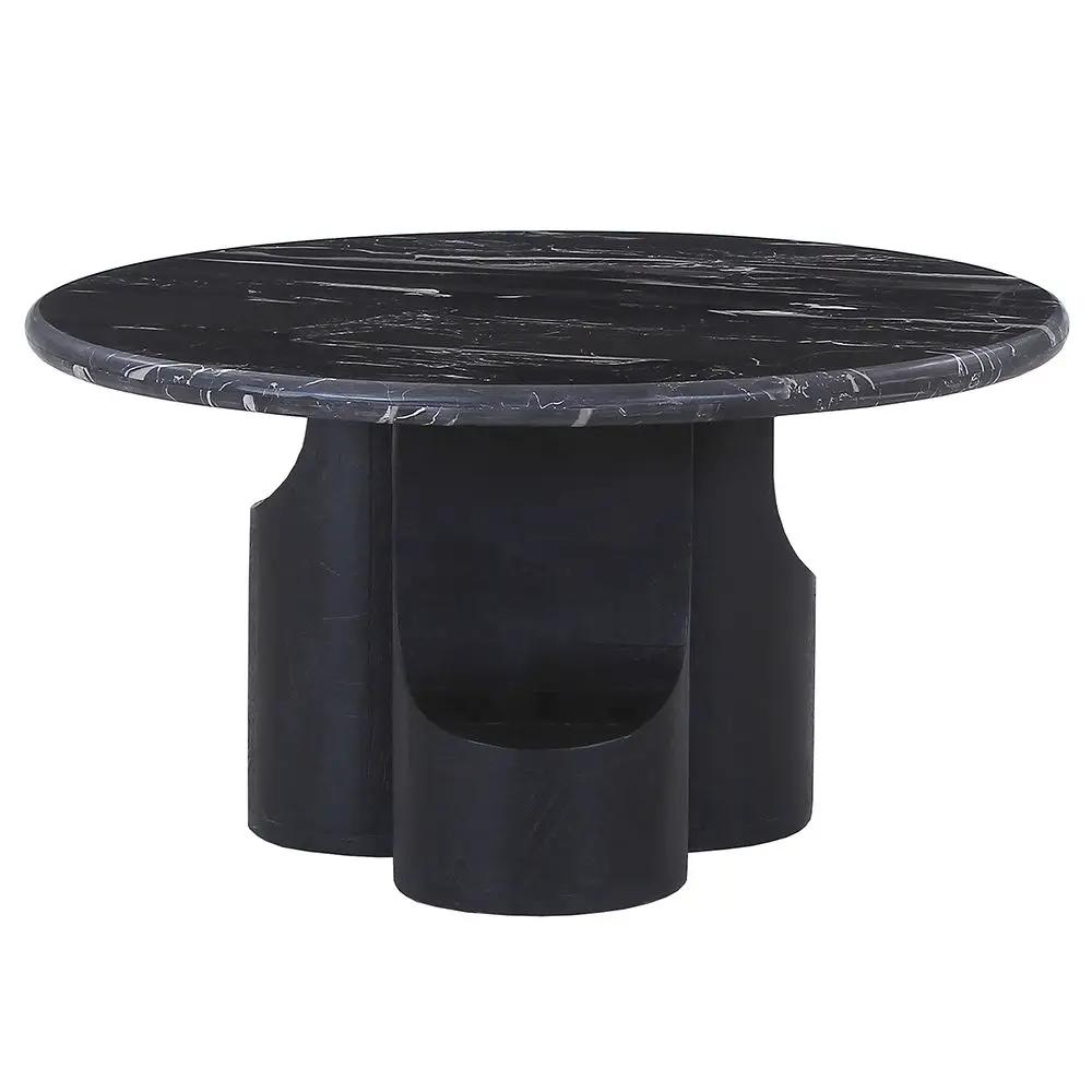 Kinton - Table With Natural Marble Top by Unique Piece Furniture
