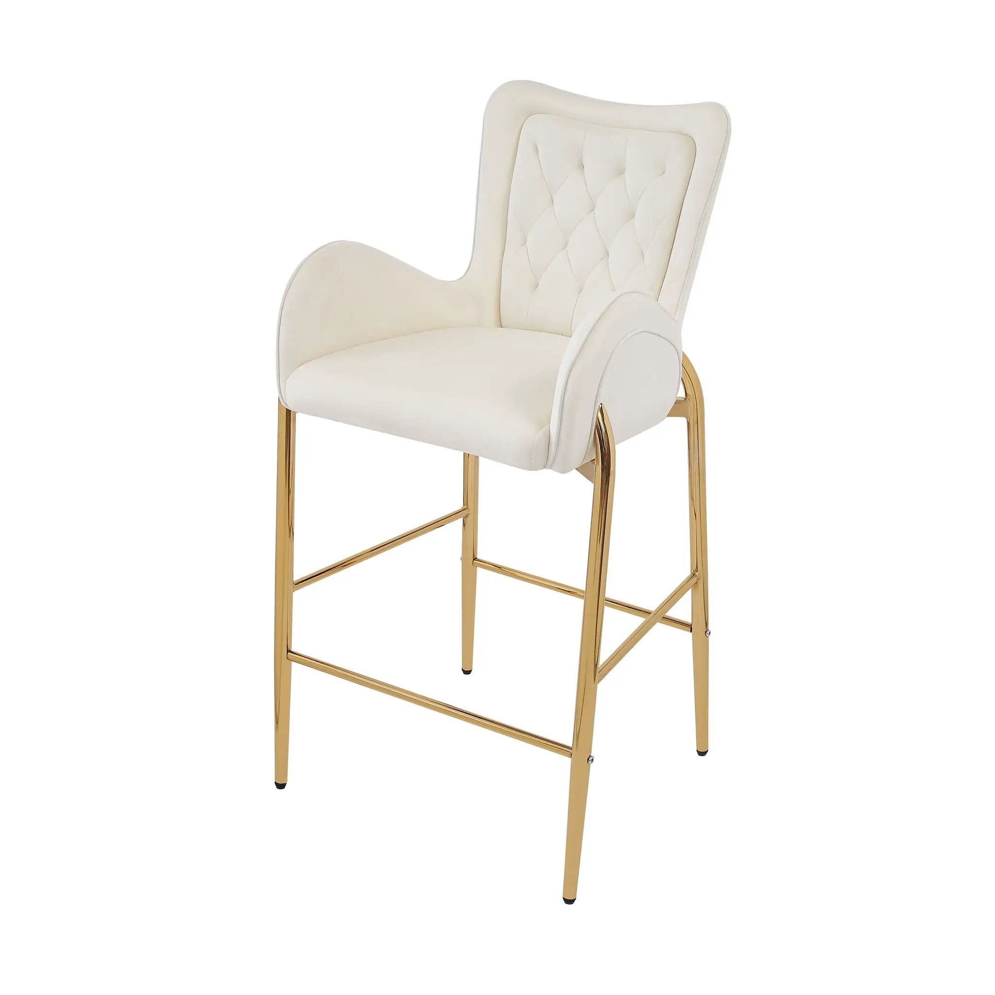 Fabric Counter Height Bar Stools (Set of 2) by HouseOfZazla