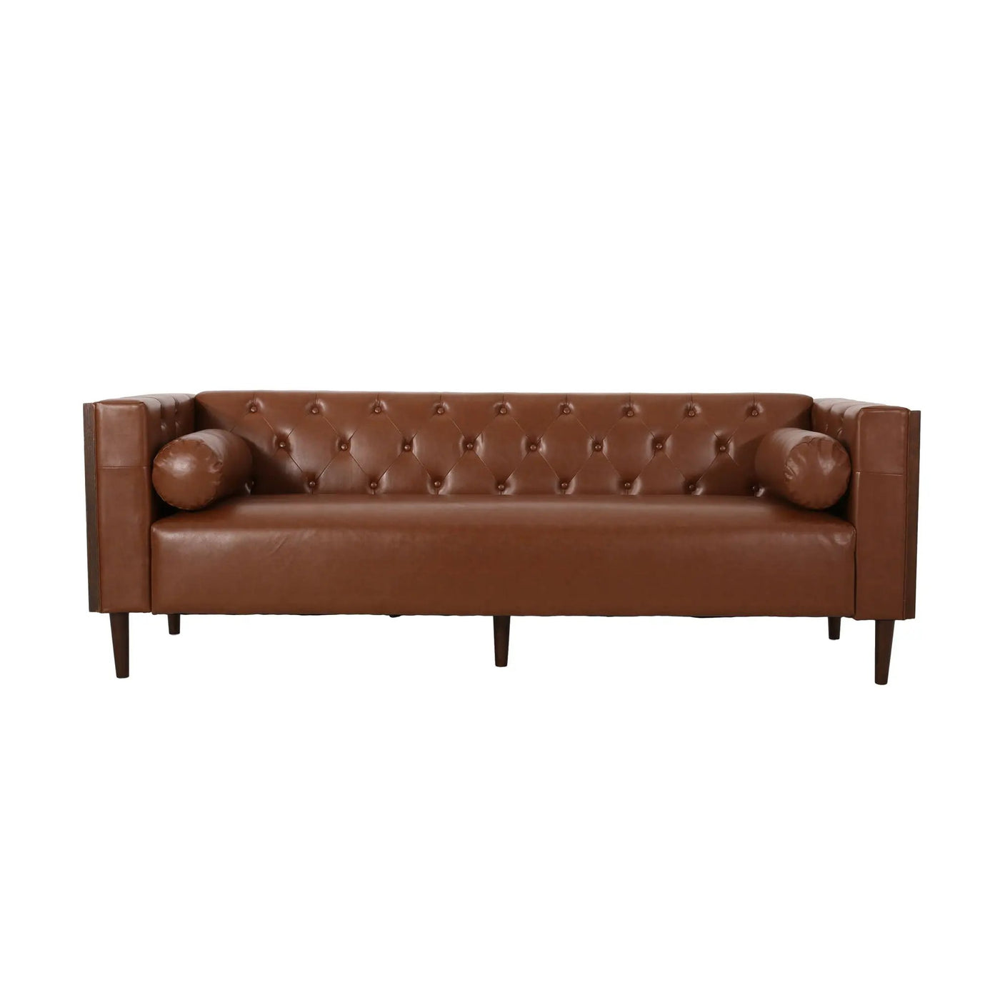 Contemporary 3 Seater Sofa With Tufted Design by HouseOfZazla