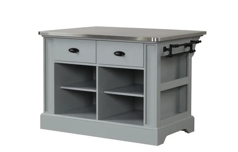 Urrur - Kitchen Island - Gray by Unique Piece Furniture