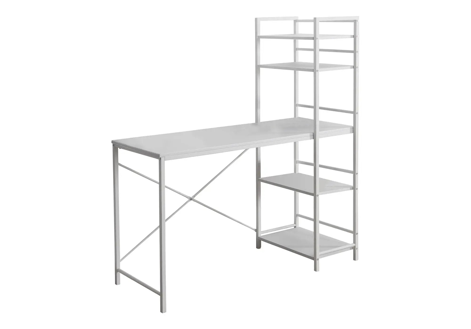Computer Desk For Home Office, Laptop Storage Shelves by Unique Piece Furniture
