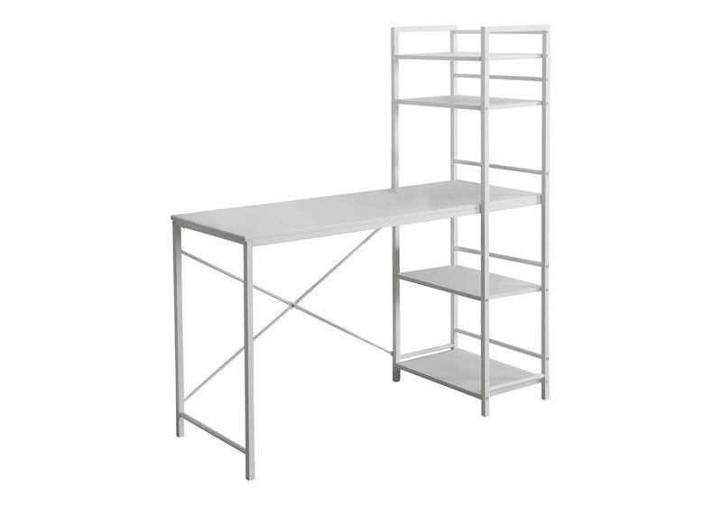 Computer Desk for Home Office with Laptop Storage Shelves by HouseOfZazla