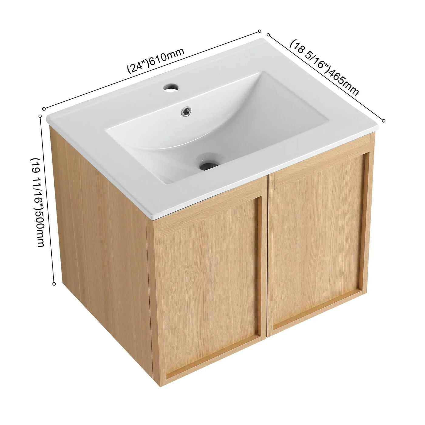 Floating Bathroom Vanity With Sink Combo by HouseOfZazla