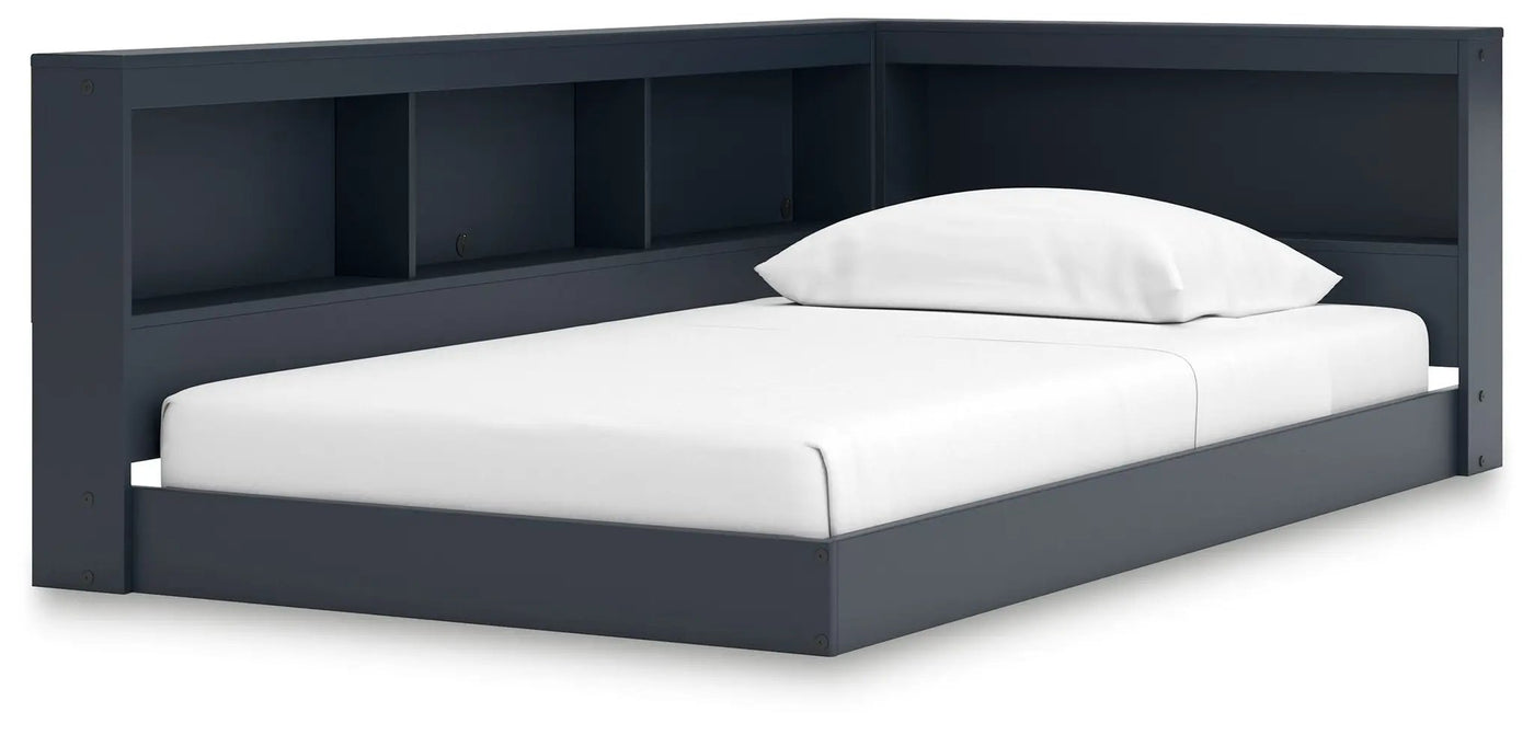 Simmenfort - Bookcase Storage Bed by Unique Piece Furniture