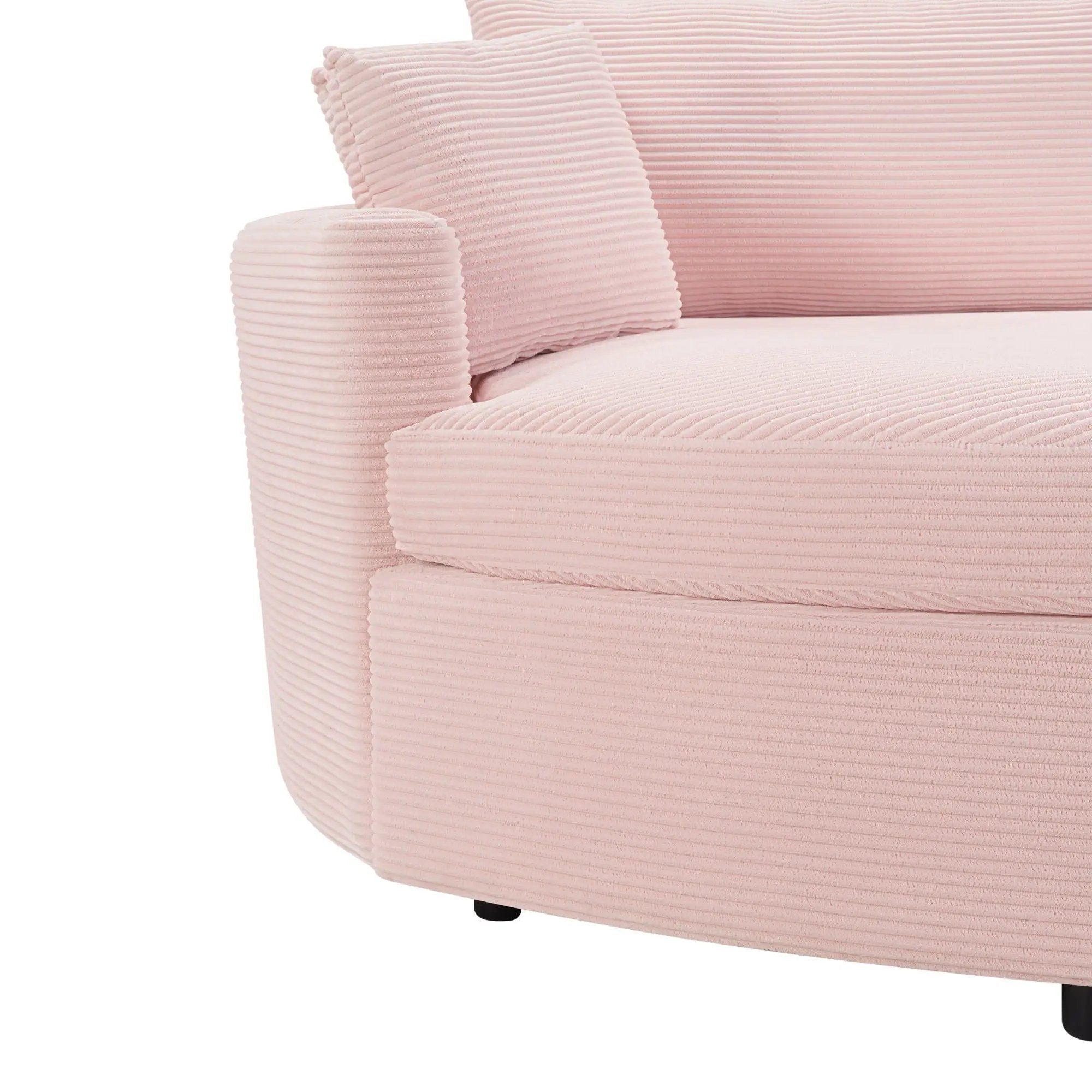 Oversized Double Chaise Lounge Sofa With USB Ports