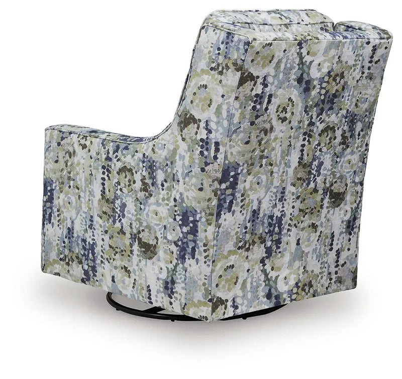 Dustinford - Swivel Glider Accent Chair - Multi by Unique Piece Furniture