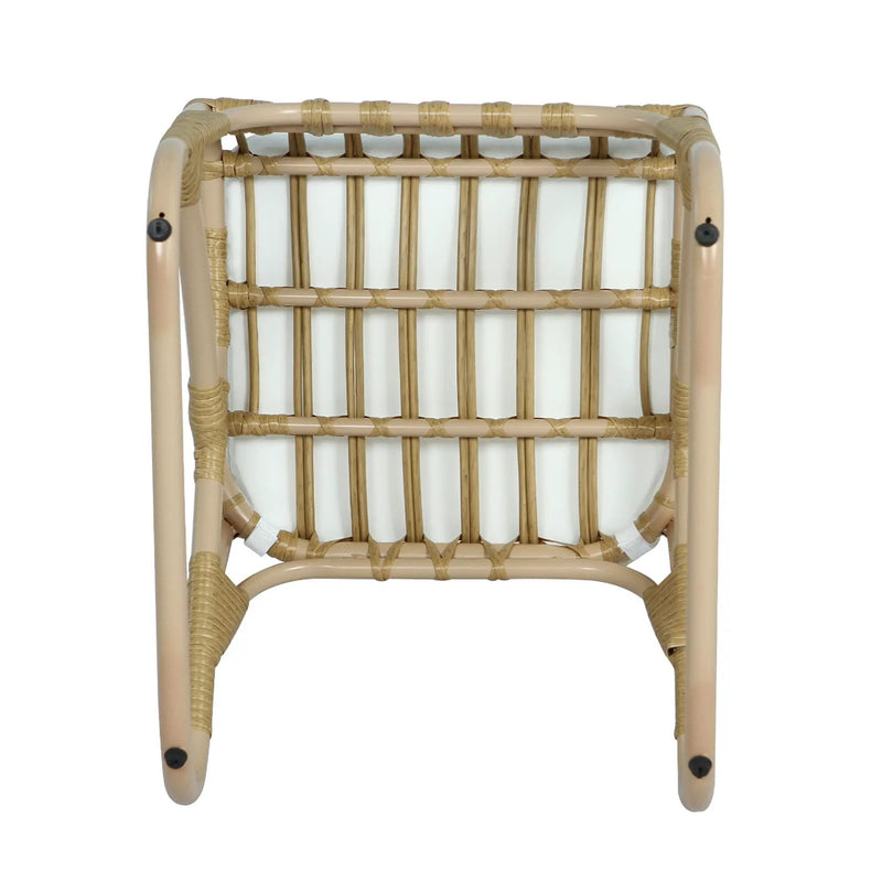 Outdoor Wicker Dining Chairs With Washable Cushions (Set of 2) by HouseOfZazla