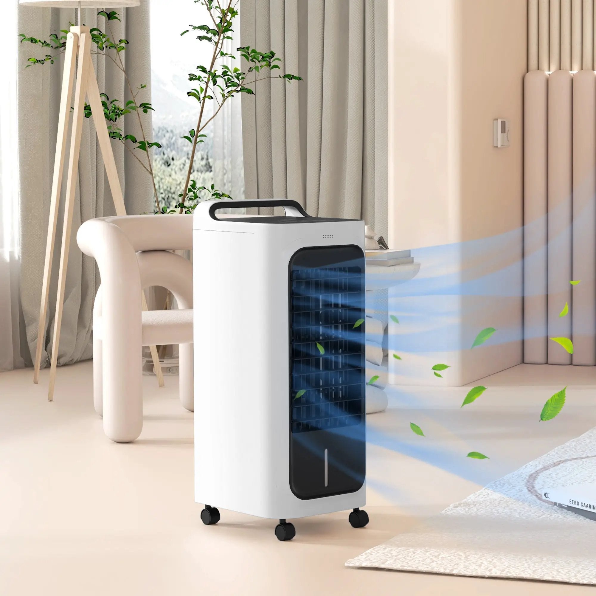 HOMCOM 26" Evaporative Air Cooler with Ice Packs by HouseOfZazla