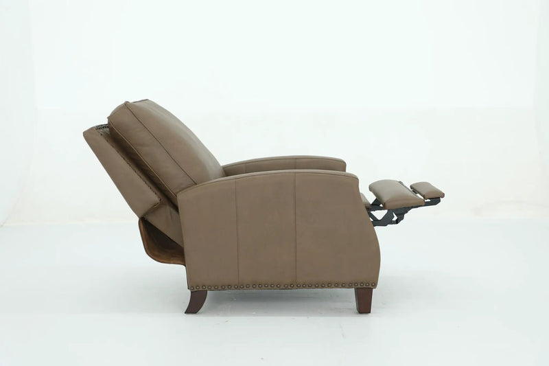 Melrose - Recliner Push Thru The Arm - Cashmere-Taupe by Unique Piece Furniture