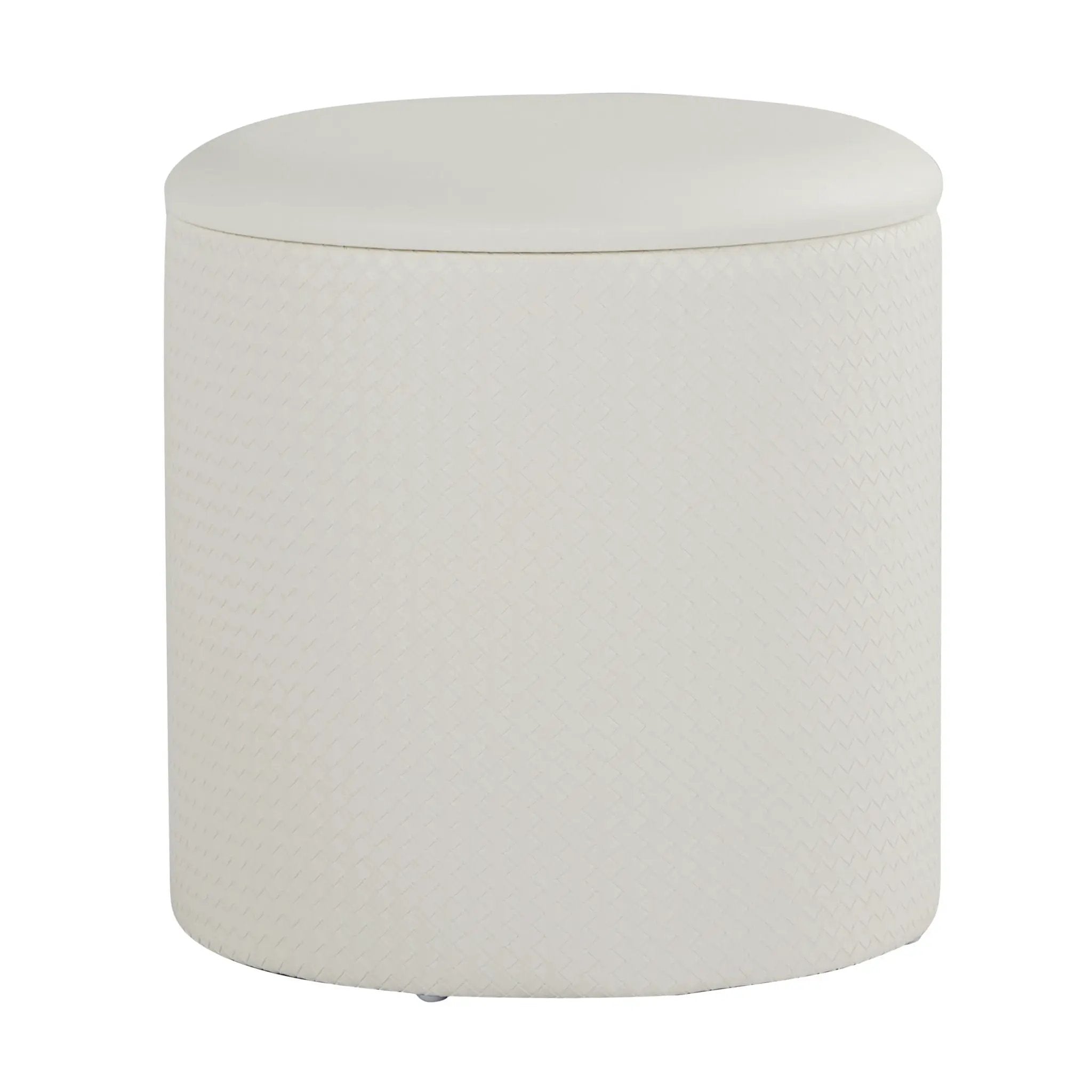 Maverick - Contemporary Nesting Ottoman Set With - Cream by Unique Piece Furniture