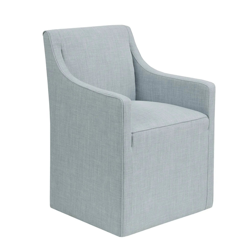 Traditional Skirted Dining Arm Chair by Unique Piece Furniture