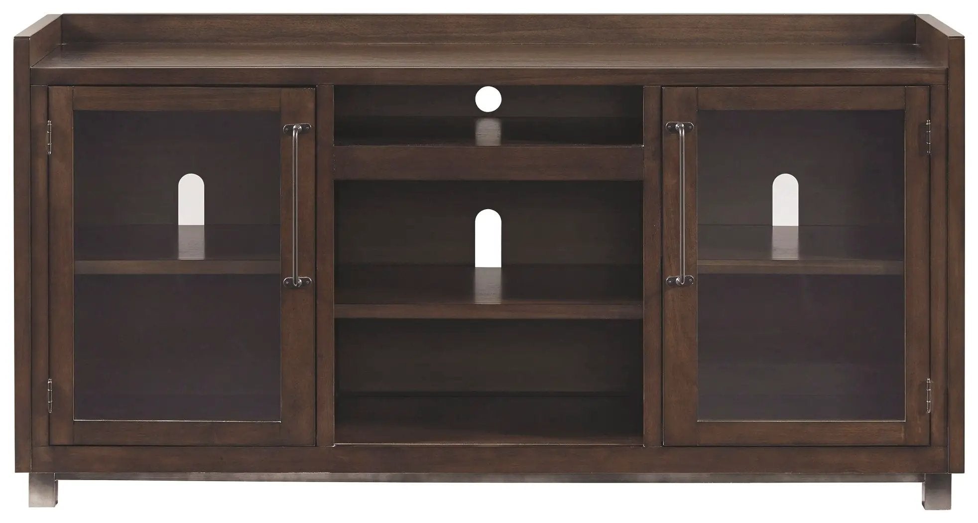 Starmore - XL TV Stand w/Fireplace Option - Brown by Unique Piece Furniture