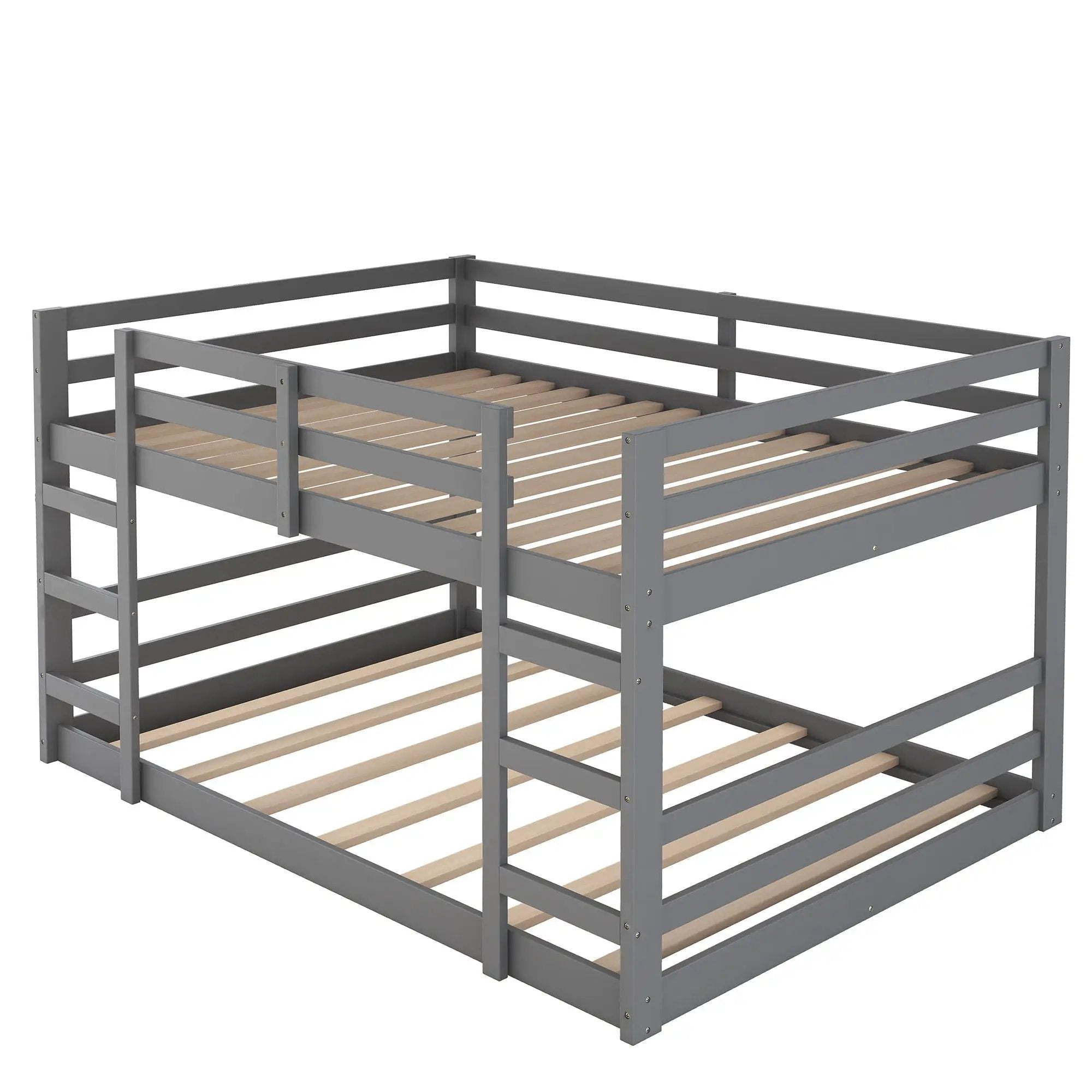 Solid Construction, Bunk Bed With Ladder