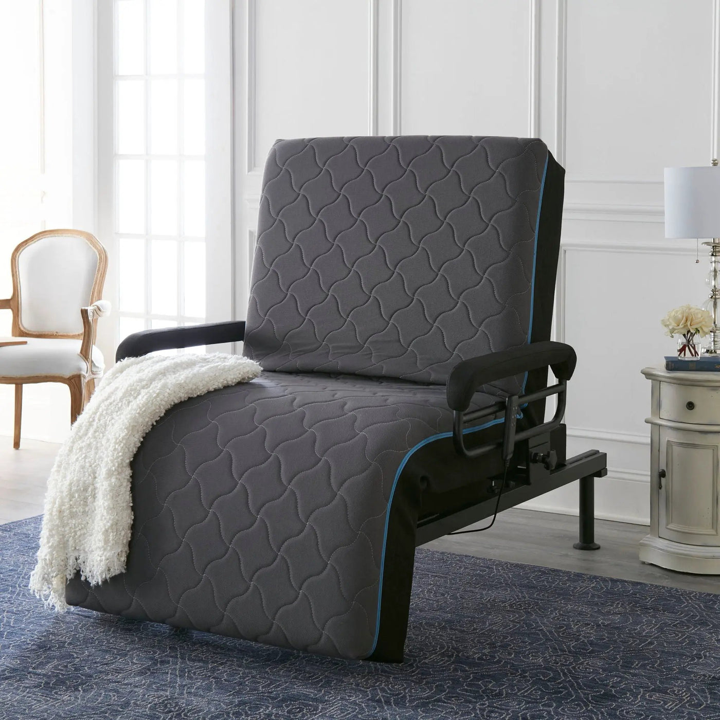 Adjustable Sleep To Stand Bed With Convenient Lift Assist by HouseOfZazla