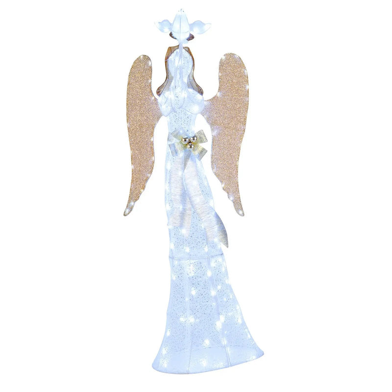 3D Lighted Angel Christmas Decoration 5.5 FT Halo Angel by DirectDeals